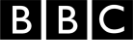 BBC Logo in black and white.