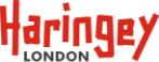 Haringey Council logo in red and black.